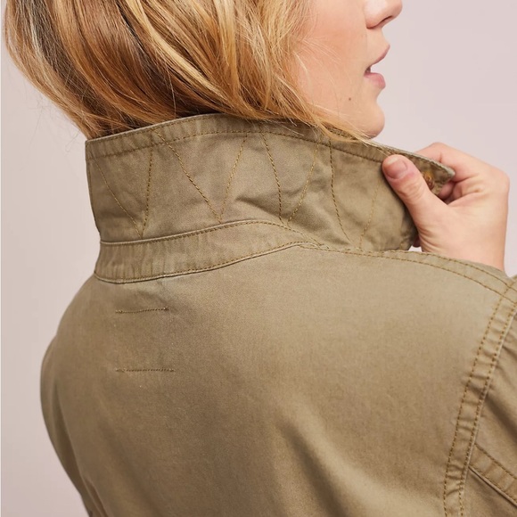 Anthropologie Faux Fur Trimmed Field Parka - Picture 4 of 6